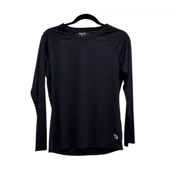 Baleaf Women's Black Long Sleeve Shirt Size Small Hiking Activewear Outdoor - Picture 1 of 4